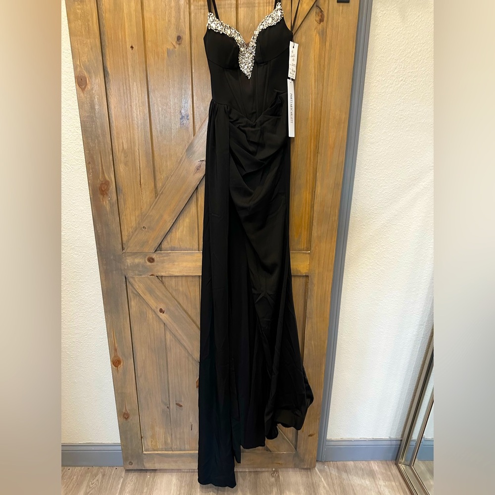 New Portia & Scarlett Black Prom Dress Size 0